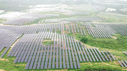 光耀世界丨賦能“大灣區”！晶澳科技n型組件助力中國能建350MW項目落地粵西